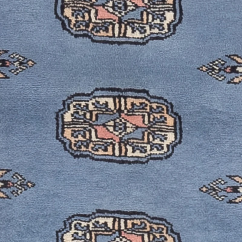 Pakistan Teppich 77x196cm - Orientteppich - blau