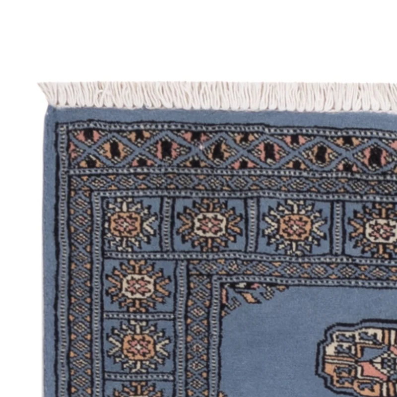 Pakistan Teppich 77x196cm - Orientteppich - blau