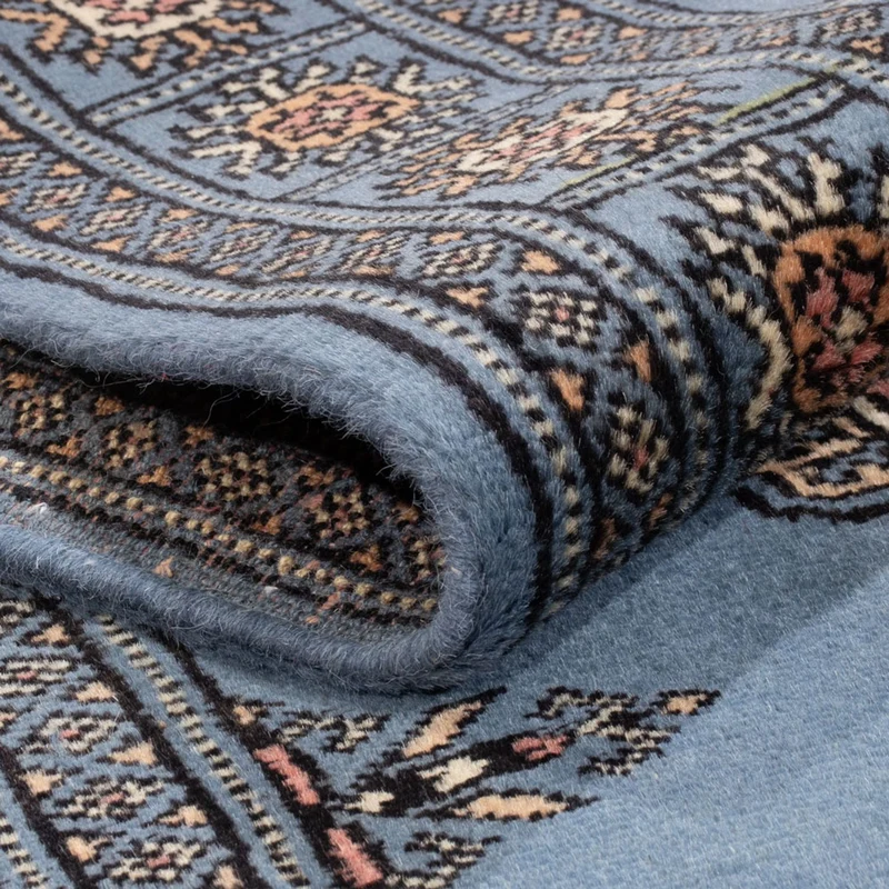 Pakistan Teppich 77x196cm - Orientteppich - blau