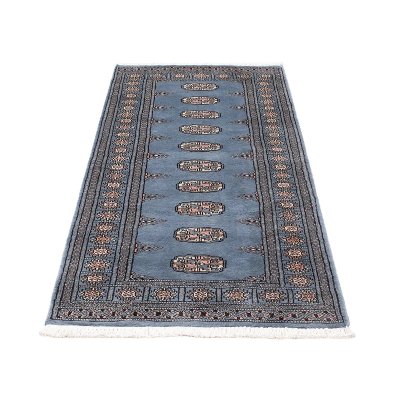 Pakistan Teppich 77x196cm - Orientteppich - blau