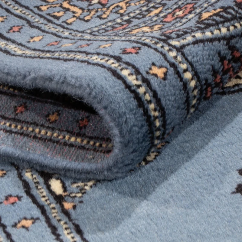 Pakistan Teppich 77x201cm - Orientteppich - blau