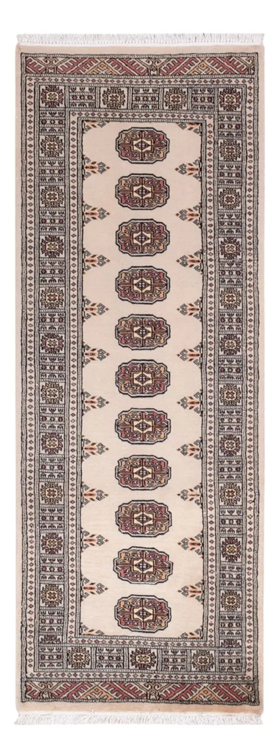 Pakistan Teppich 75x204cm - Orientteppich - beige