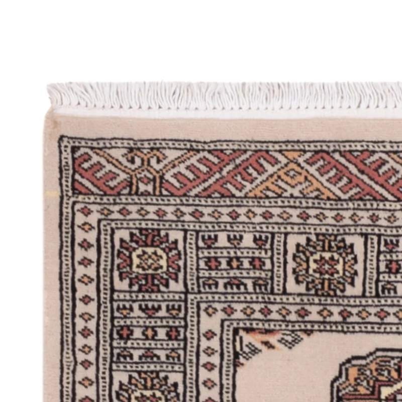 Pakistan Teppich 75x204cm - Orientteppich - beige