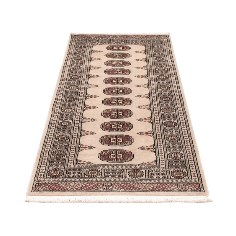 Pakistan Teppich 75x204cm - Orientteppich - beige
