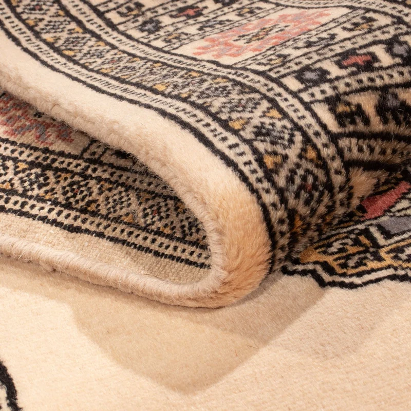 Pakistan Teppich 77x195cm - Orientteppich - beige