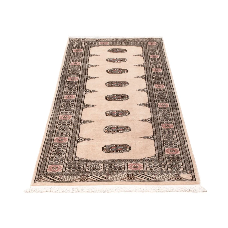 Pakistan Teppich 77x195cm - Orientteppich - beige