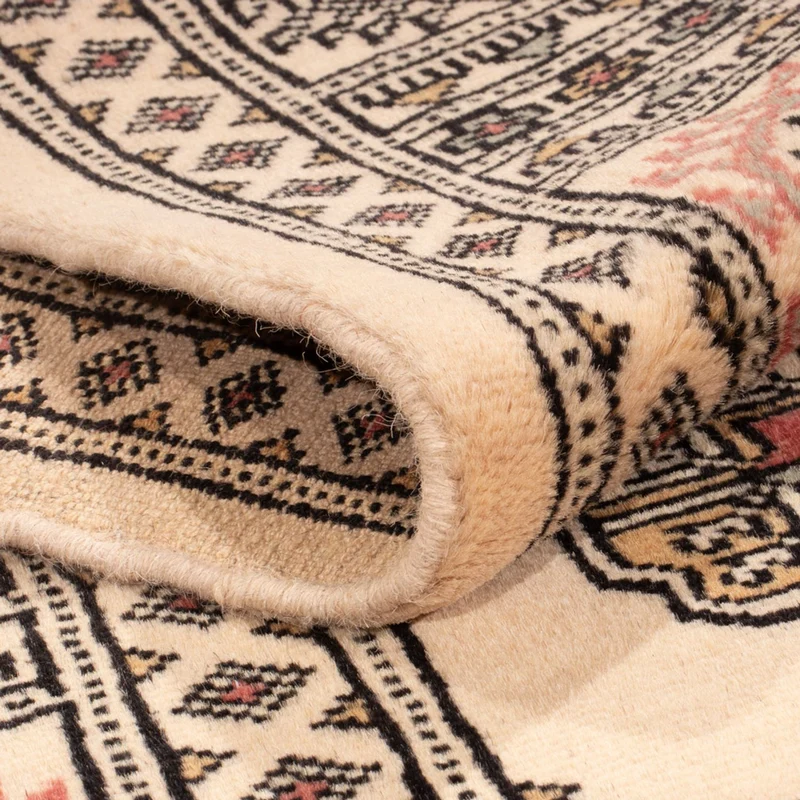 Pakistan Teppich 77x206cm - Orientteppich - beige