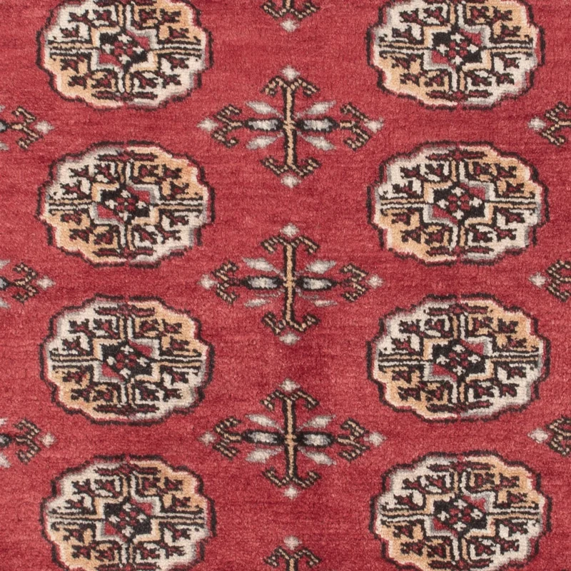 Pakistan Teppich 96x147cm - Orientteppich - rot