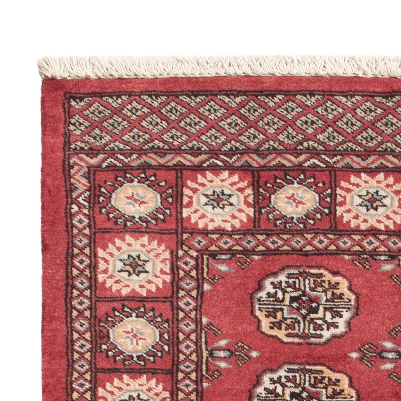 Pakistan Teppich 96x147cm - Orientteppich - rot