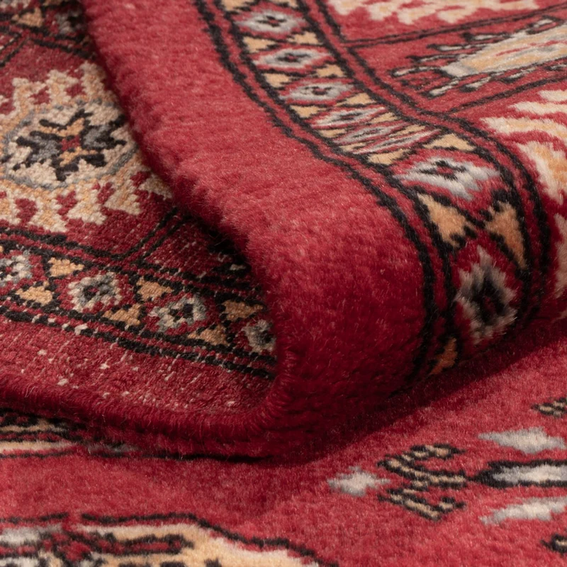 Pakistan Teppich 96x147cm - Orientteppich - rot