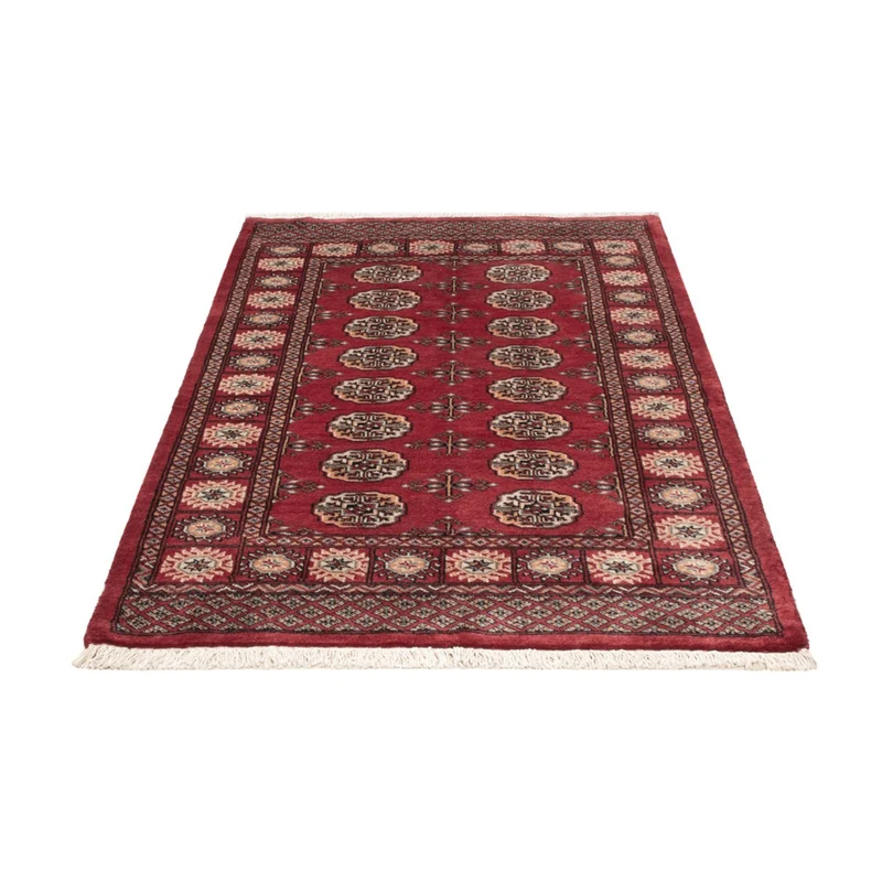 Pakistan Teppich 96x147cm - Orientteppich - rot