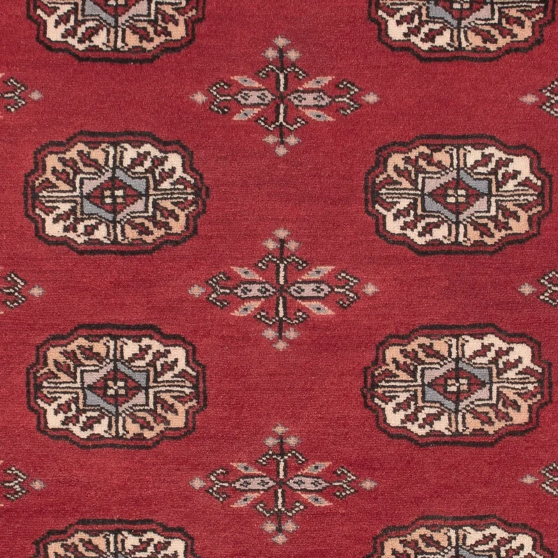 Pakistan Teppich 96x156cm - Orientteppich - rot