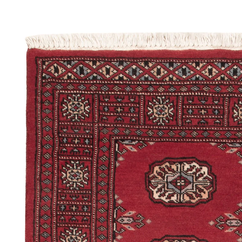 Pakistan Teppich 96x156cm - Orientteppich - rot