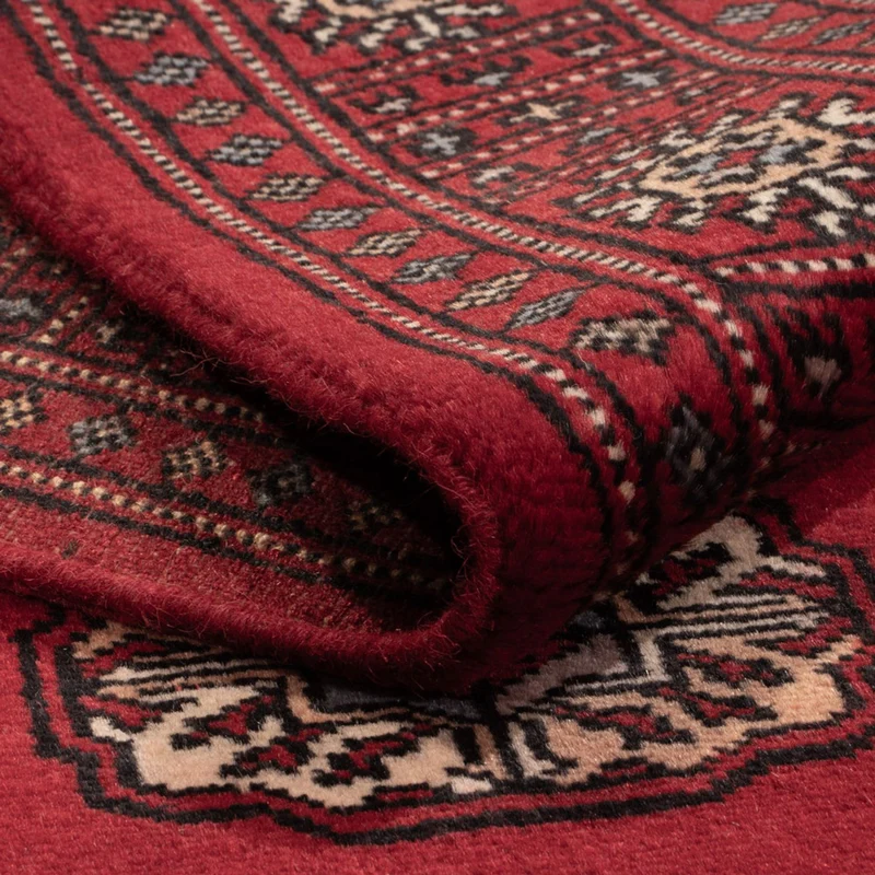 Pakistan Teppich 96x156cm - Orientteppich - rot