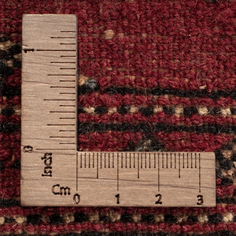 Pakistan Teppich 96x156cm - Orientteppich - rot