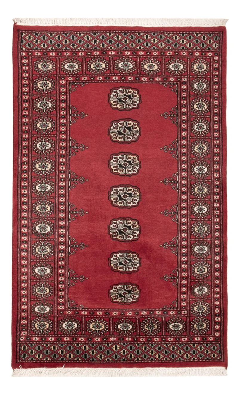 Pakistan Teppich 97x152cm - Orientteppich - rot
