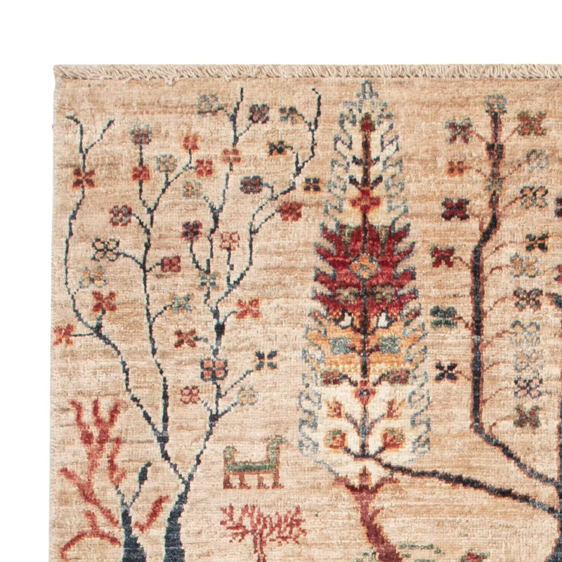 Ariana Teppich 102x144cm - Orientteppich - dunkelbeige