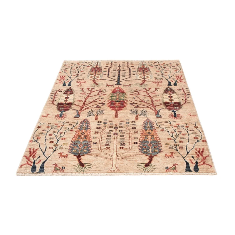 Ariana Teppich 102x144cm - Orientteppich - dunkelbeige