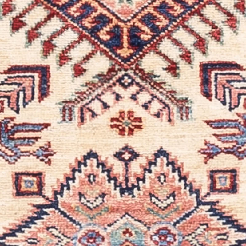 Kazak Teppich 74x207cm - Orientteppich - beige