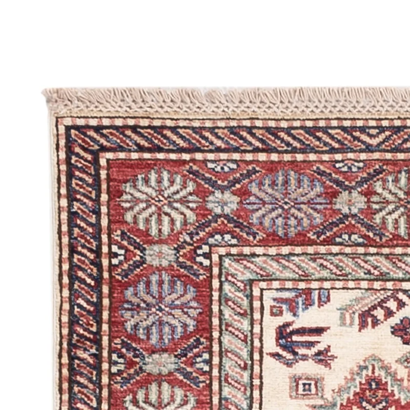 Kazak Teppich 74x207cm - Orientteppich - beige