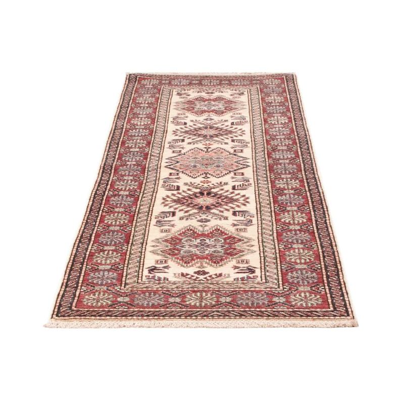 Kazak Teppich 74x207cm - Orientteppich - beige