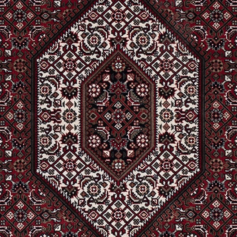 Indo Bidjar Teppich 122x182cm - Orientteppich - dunkelbeige