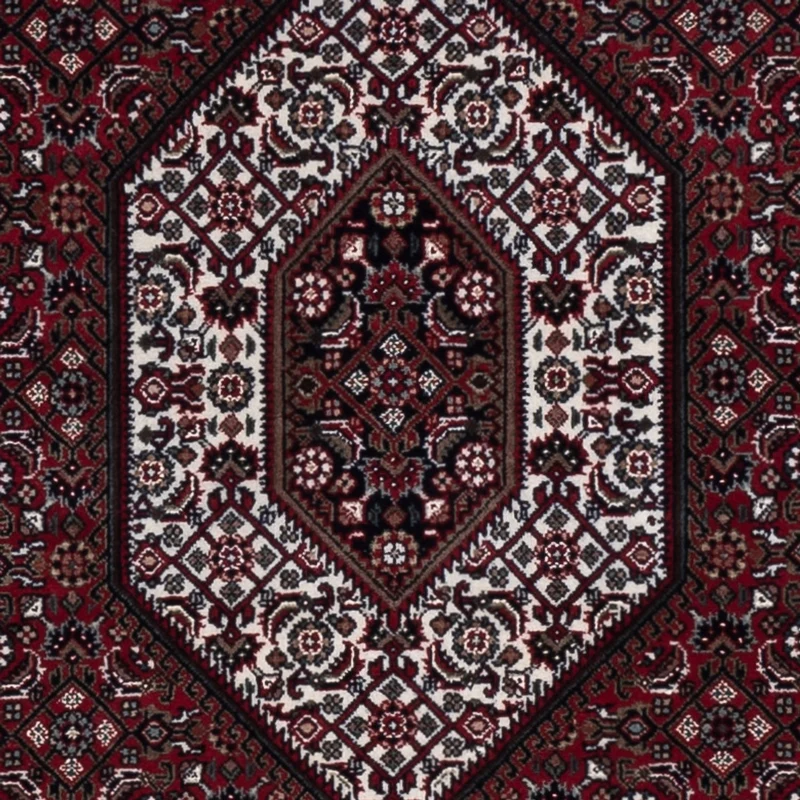 Indo Bidjar Teppich 122x185cm - Orientteppich - dunkelbeige