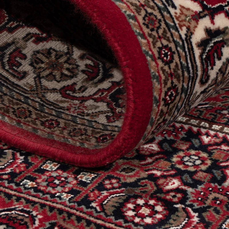 Indo Bidjar Teppich 122x185cm - Orientteppich - dunkelbeige