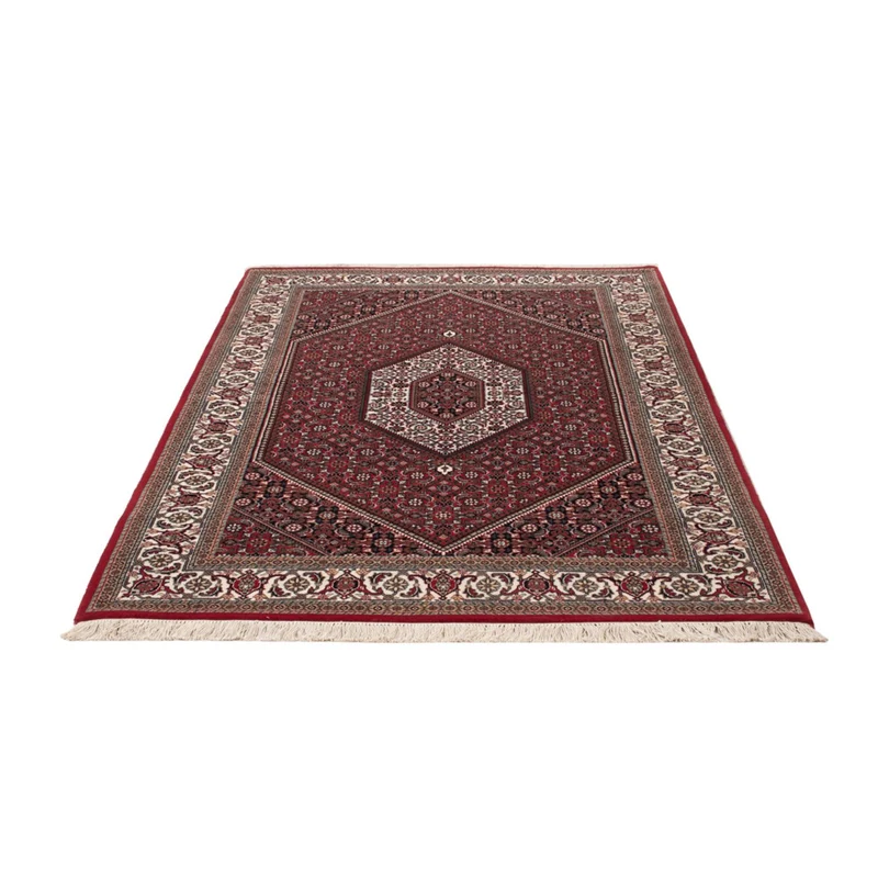Indo Bidjar Teppich 122x185cm - Orientteppich - dunkelbeige