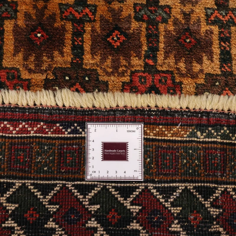 Belutsch Teppich 120x230cm - Orientteppich - braun