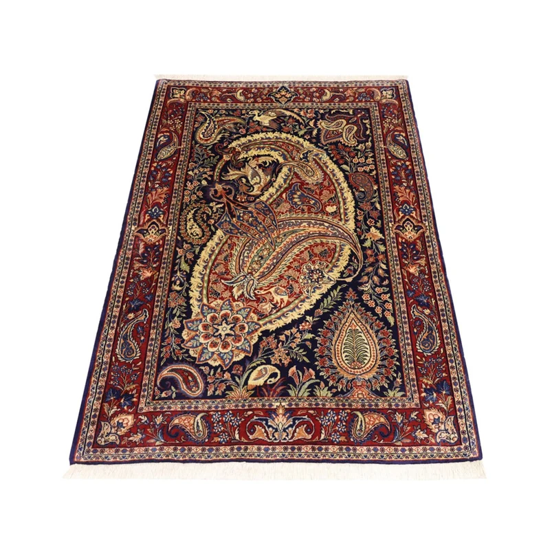 Sarough Teppich 104x148cm - Perserteppich - mehrfarbig