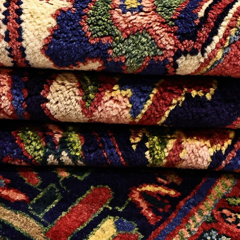 Hamadan Teppich 160x214cm - Perserteppich - mehrfarbig