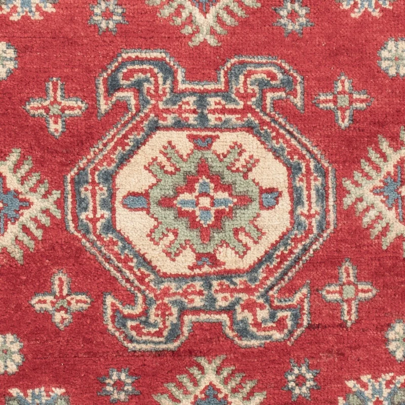 Kazak Teppich 80x124cm - Orientteppich - rot