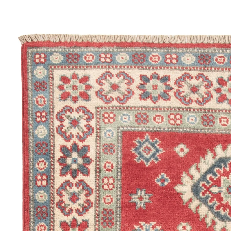 Kazak Teppich 80x124cm - Orientteppich - rot