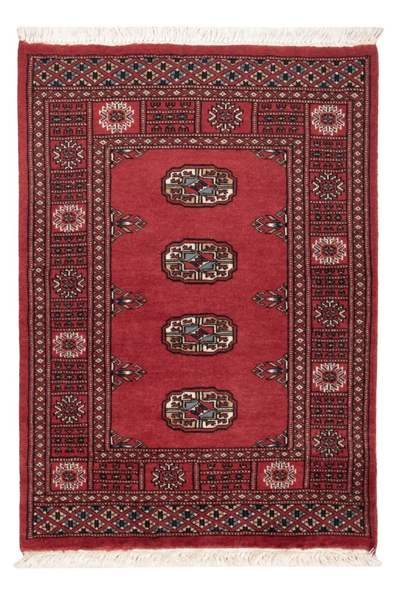 Pakistan Teppich 75x103cm - Orientteppich - rot