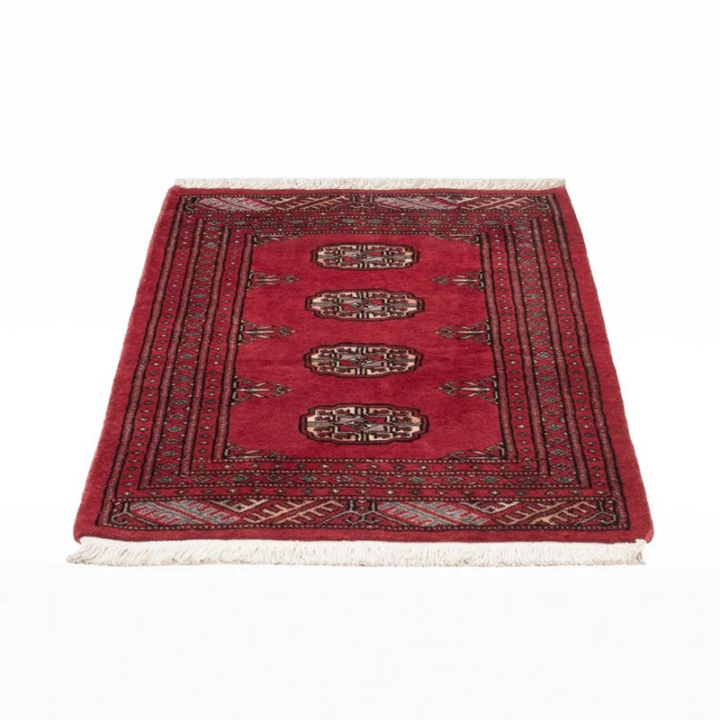 Pakistan Teppich 63x89cm - Orientteppich - rot