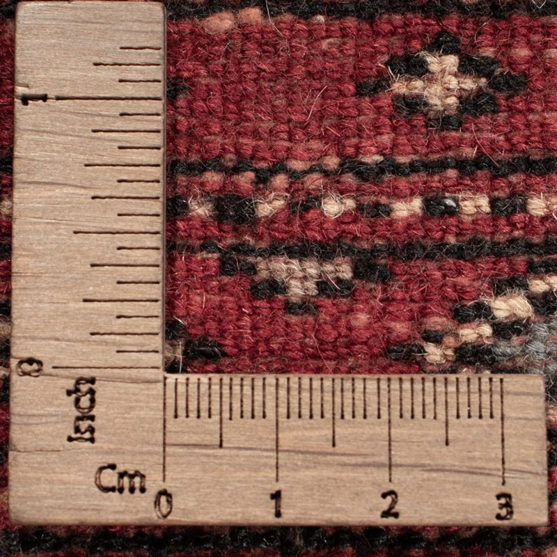 Pakistan Teppich 63x89cm - Orientteppich - rot