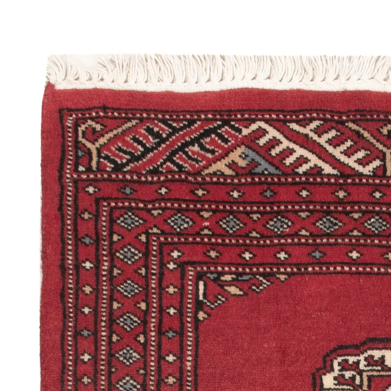 Pakistan Teppich 61x90cm - Orientteppich - rot