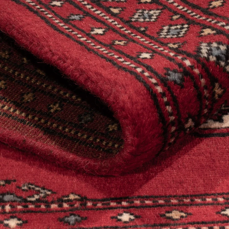 Pakistan Teppich 61x90cm - Orientteppich - rot