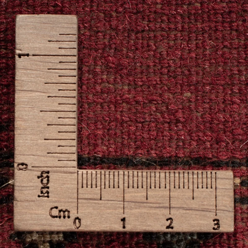Pakistan Teppich 61x90cm - Orientteppich - rot