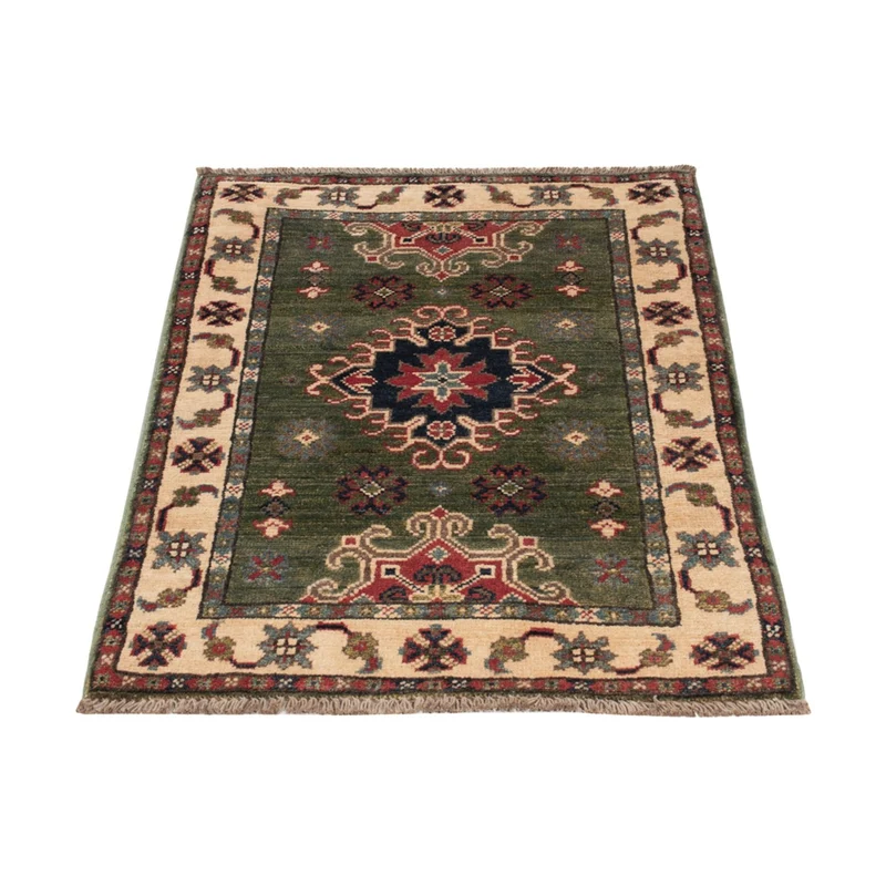 Kazak Teppich 60x94cm - Orientteppich - grün