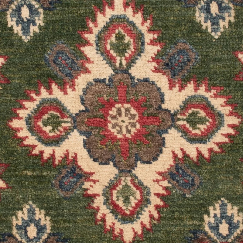 Kazak Teppich 60x86cm - Orientteppich - grün
