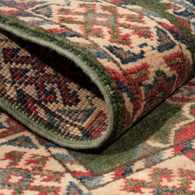 Kazak Teppich 60x86cm - Orientteppich - grün