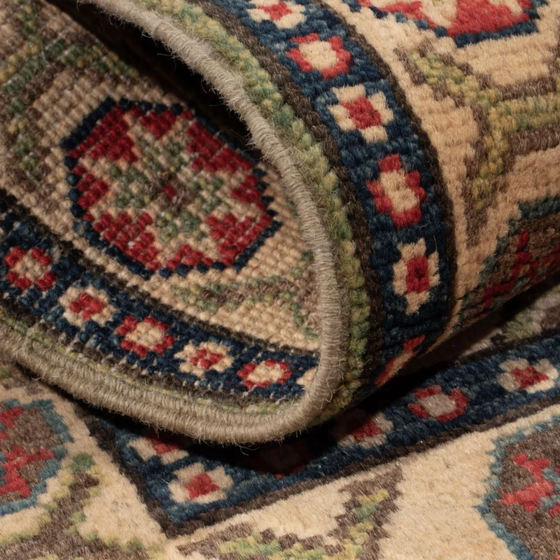 Kazak Teppich 60x90cm - Orientteppich - grün