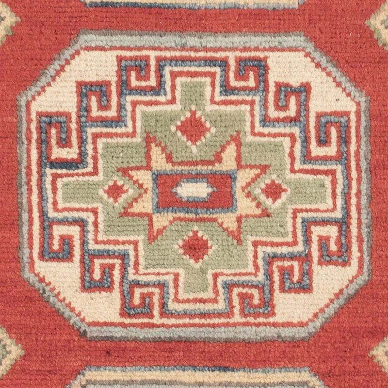 Kazak Teppich 62x92cm - Orientteppich - rot