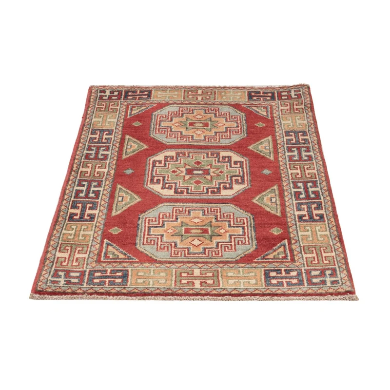 Kazak Teppich 62x92cm - Orientteppich - rot