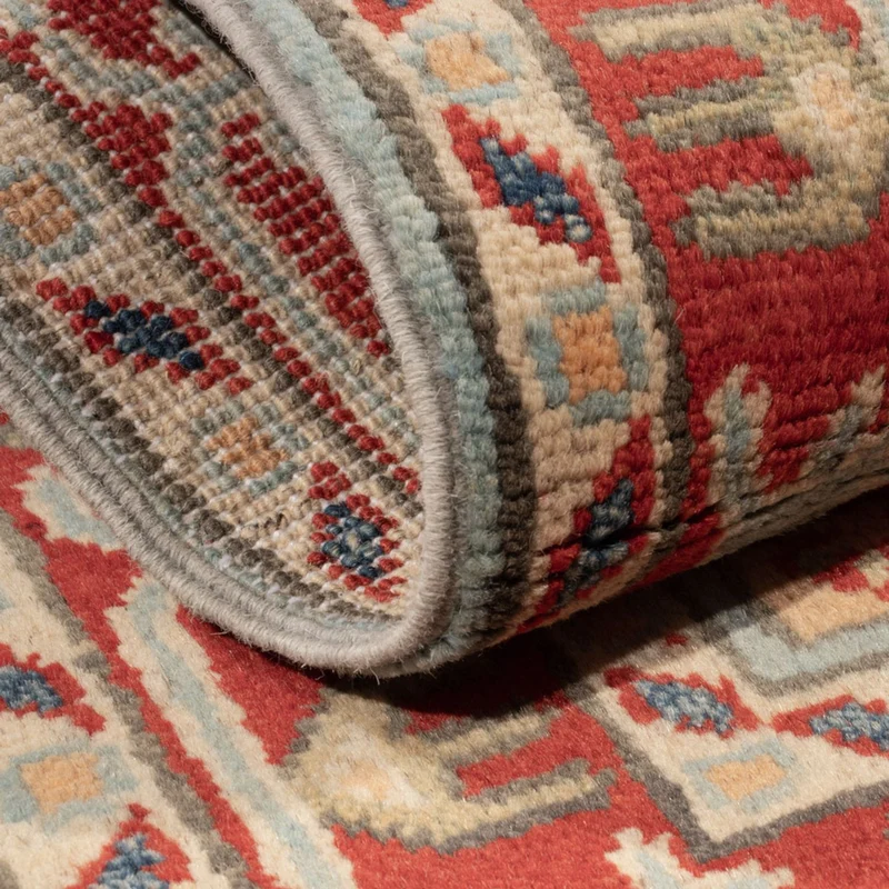 Kazak Teppich 60x96cm - Orientteppich - hellblau