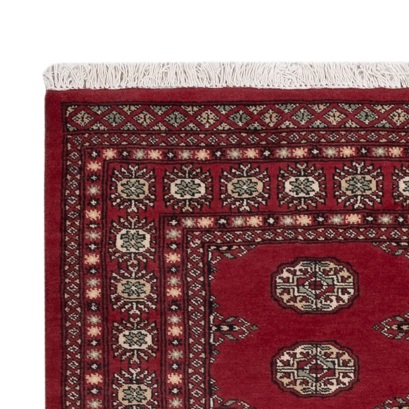Pakistan Teppich 126x189cm - Orientteppich - rot