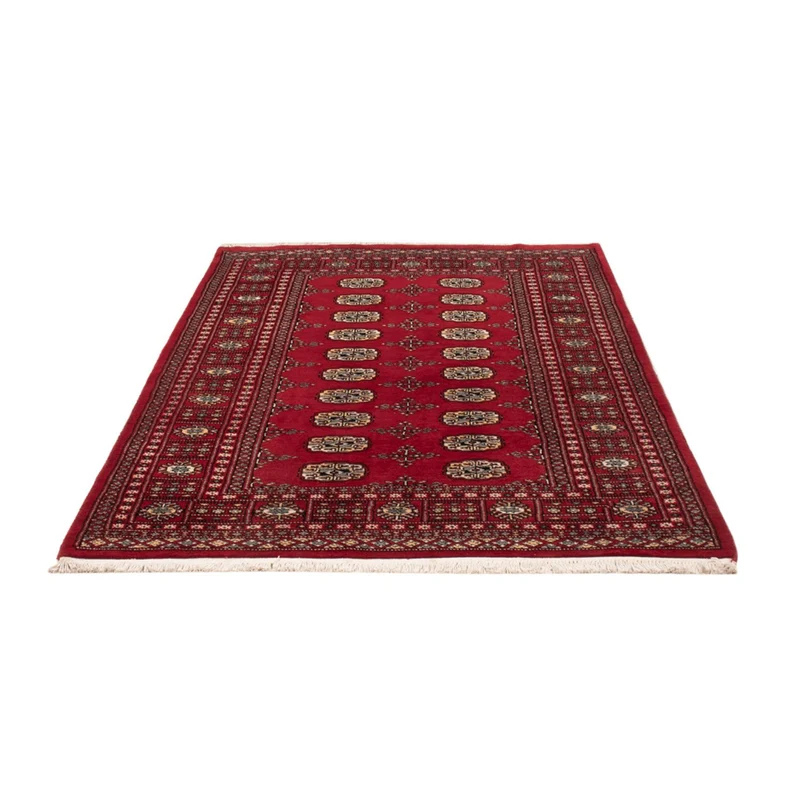 Pakistan Teppich 124x191cm - Orientteppich - rot