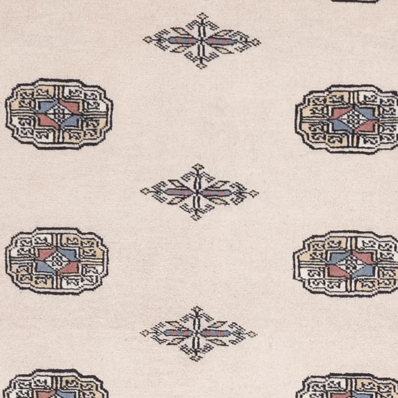 Pakistan Teppich 124x187cm - Orientteppich - beige